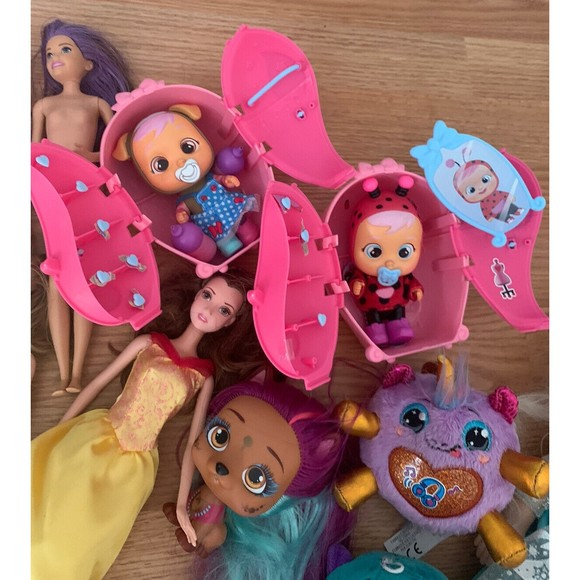 Mixed Bundle of Barbie Dolls Frozen Doll Elsa Squishy Monster High Aurora - Picture 5 of 11